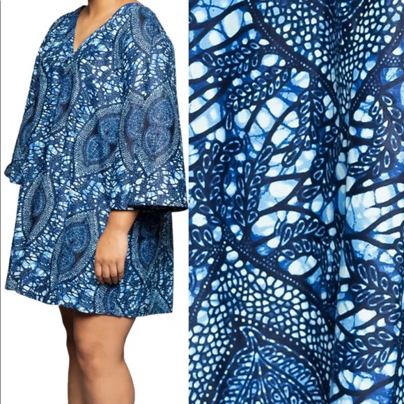 The Oula Company poet printswing dress.